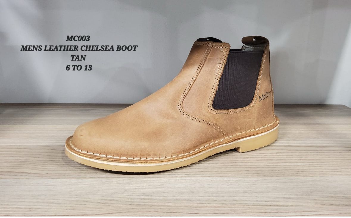 Mens Chelsea Boot Genuine Leather
